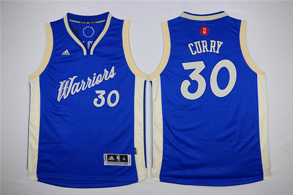 Stephen Curry, Golden State Warriors [Azul-Blanca] -NIÑOS - Haga click en la imagen para cerrar
